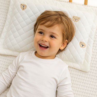 Oreiller bébé | Ultra - Doux - Mon Bébé Saphir