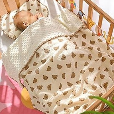 Couverture bébé | Bio Coton Douceur - Mon Bébé Saphir
