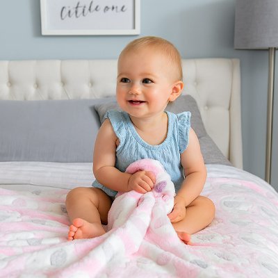 Couverture bebe | Ultra - douce - Mon Bébé Saphir
