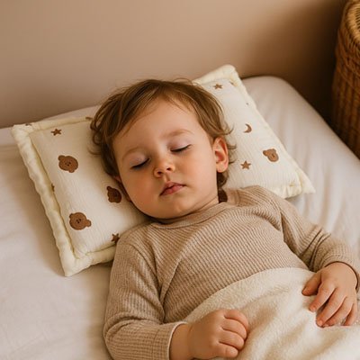 Oreiller bebe | Ergonomique - Mon Bébé Saphir