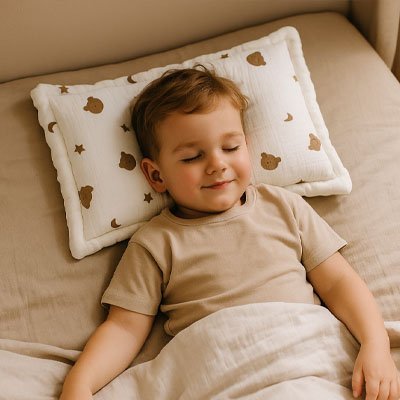 Oreiller bebe | Ergonomique - Mon Bébé Saphir