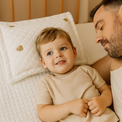 Oreiller bébé | Ultra - Doux - Mon Bébé Saphir