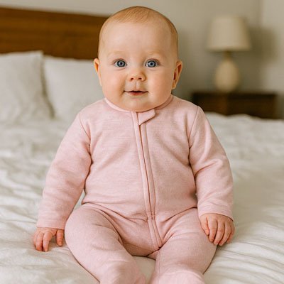 Pyjama bébé | Coton Bio Douceur - Mon Bébé Saphir