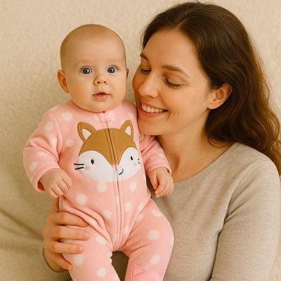 Pyjama bébé | Ultra - doux Bio - Mon Bébé Saphir