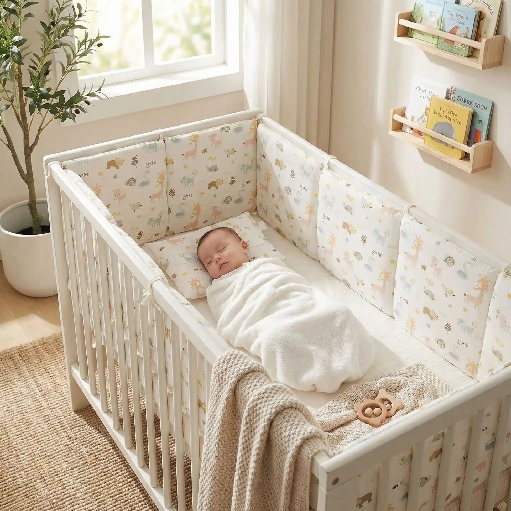 Tour de lit bébé | Cocon Respirant - Mon Bébé Saphir