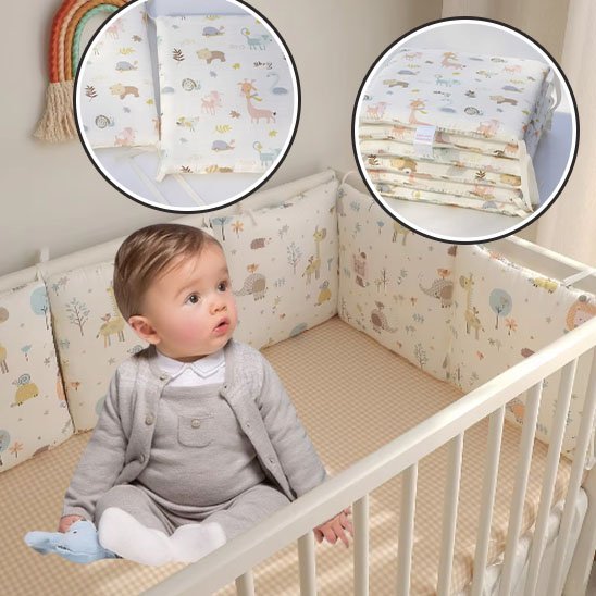 Tour de lit bébé | Nuits Paisibles - Mon Bébé Saphir